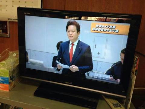 NHKや民法各局の全国放送で報道される
